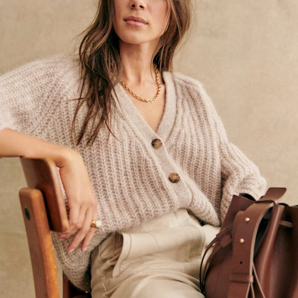 Sezane Basile Cardigan Size Small